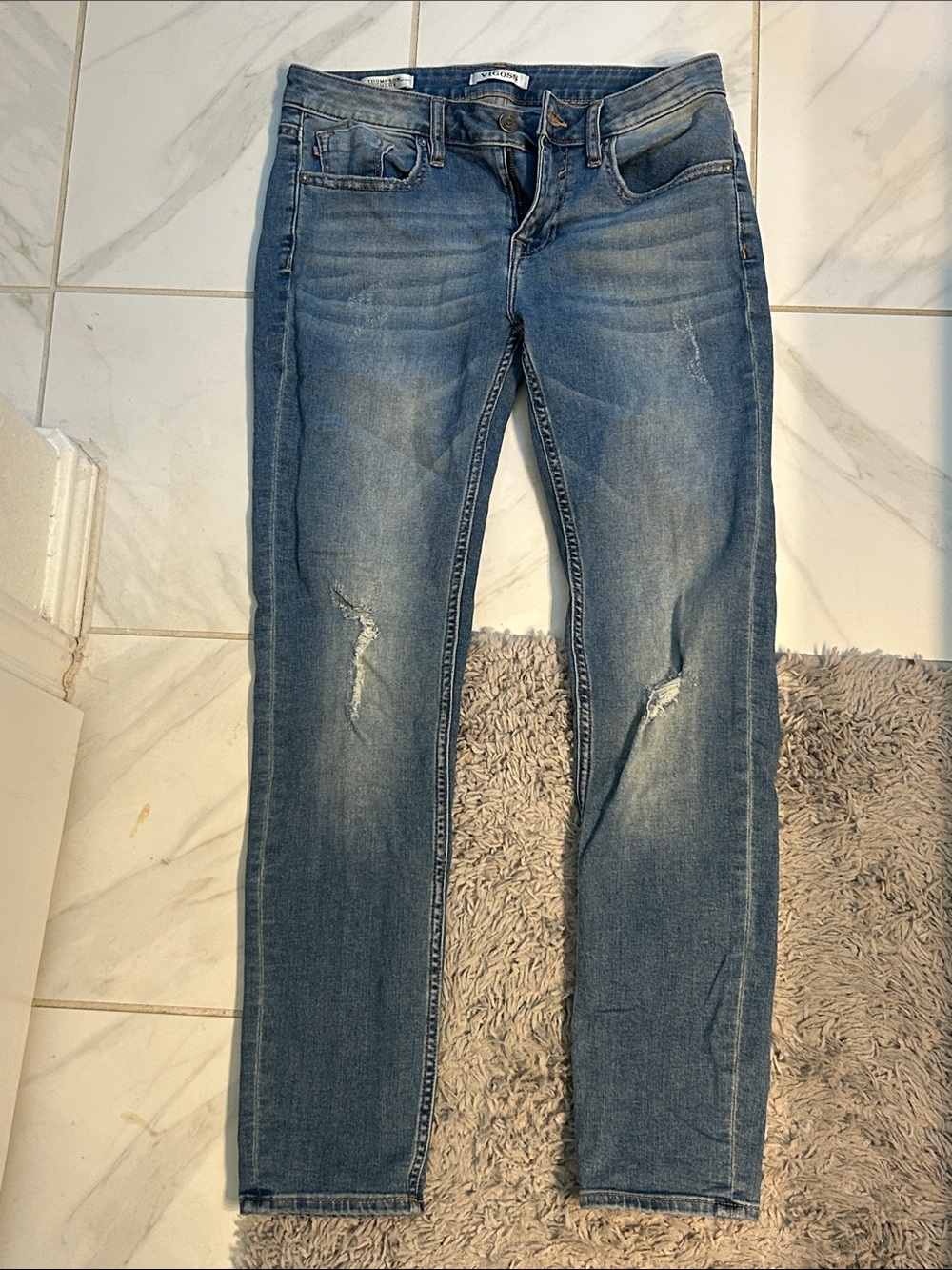 Vigoss Light Wash Denim Jeans - 28